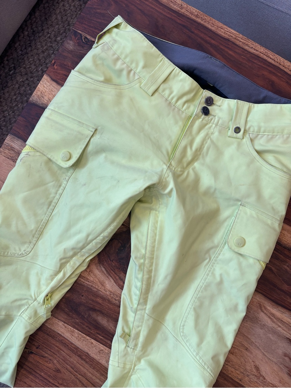Burton Neon Lime Snow Pants